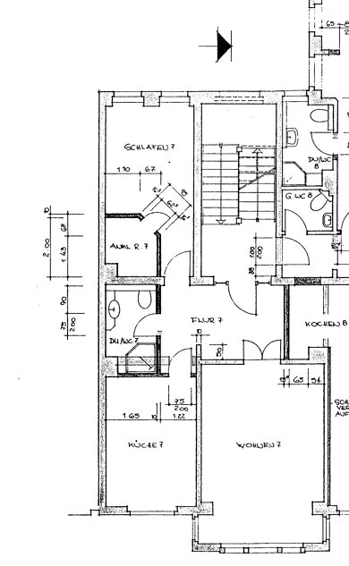 Wohnung zur Miete 340 € 2 Zimmer 69,5 m² 2. Geschoss Weißenfels Weißenfels 06667