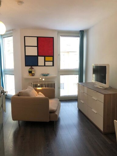 Wohnung zur Miete Wohnen auf Zeit 1.140 € 1 Zimmer 32 m² frei ab 08.12.2024 Benzenbergstraße Unterbilk Düsseldorf 40219