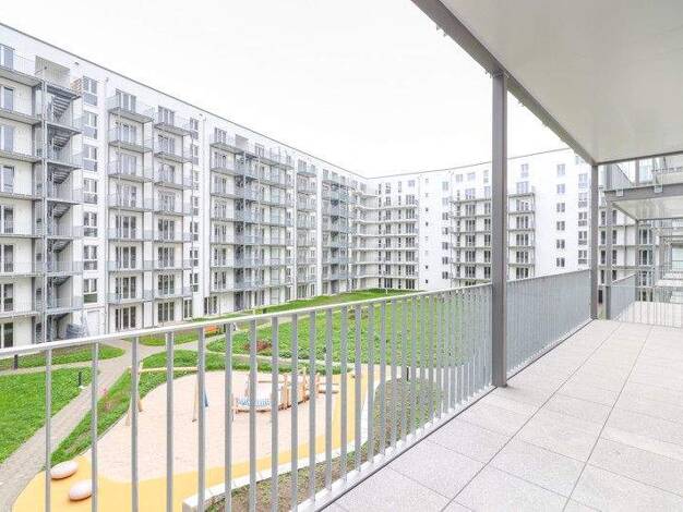 Wohnung zur Miete - Erstbezug 2.400 € 5 Zimmer 142,9 m² 2. Geschoss frei ab 01.02.2026 Mathilde-Maier-Straße 1 Gallus Frankfurt-Gallus 60326