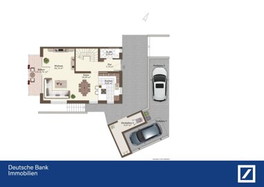 Doppelhaushälfte zum Kauf Provisionsfrei 695.000 € 6 Zimmer 152,9 m² 383,5 m² Grundstück Burgberg Stein a.d.Traun 83371