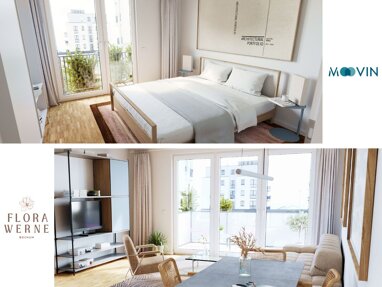 Apartment zur Miete 778 € 2 Zimmer 65,4 m² 2. Geschoss Anemonenweg 4 Werne Bochum 44894