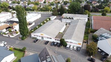 Lagerhalle zur Miete 4,80 € 2.600 m² Lagerfläche teilbar ab 1.200 m² - Kahl 63796