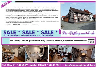 Mehrfamilienhaus zum Kauf 279.000 € 14 Zimmer 385 m² 544 m² Grundstück Kammerforst 99986
