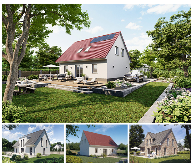Einfamilienhaus zum Kauf Provisionsfrei 356.265 € 5 Zimmer 131 m²<br/>Wohnfläche 678 m²<br/>Grundstück Wesselburen 25764