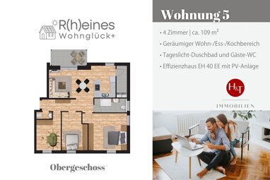 Wohnung zum Kauf Provisionsfrei 439.000 € 4 Zimmer 109 m² 1. Geschoss Brinkum Stuhr 28816