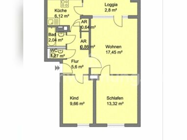 Wohnung zur Miete 530 € 3 Zimmer 58 m² 1. Geschoss St. Leonhard Nürnberg 90439