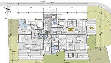 Terrassenwohnung zum Kauf Provisionsfrei 498.500 € 3 Zimmer 81 m² Erdgeschoss Lerchenberg / Lohwiesen Nürtingen 72622