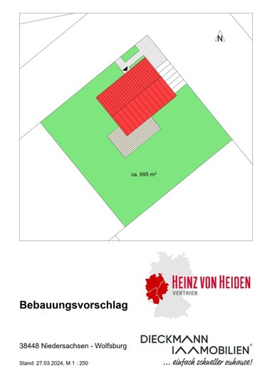 Einfamilienhaus zum Kauf Provisionsfrei 562.886 € 5 Zimmer 169,6 m² 695 m² Grundstück Brackstedt Wolfsburg 38448