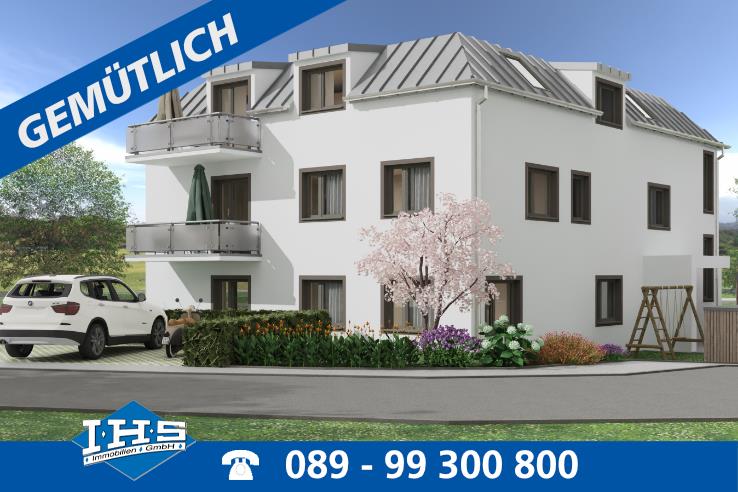 Terrassenwohnung zum Kauf Provisionsfrei 1.090.000 € 5 Zimmer 128 m²<br/>Wohnfläche Erdgeschoss<br/>Geschoss Sultenstraße 8 Poing Poing 85586