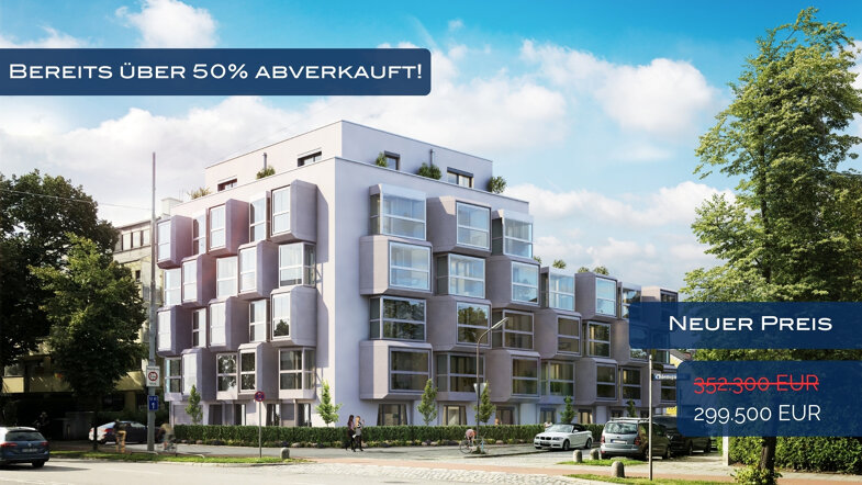 Wohnung zum Kauf provisionsfrei 299.500 € 1 Zimmer 25,7 m² 2. Geschoss Ramersdorf-Perlach München 81669