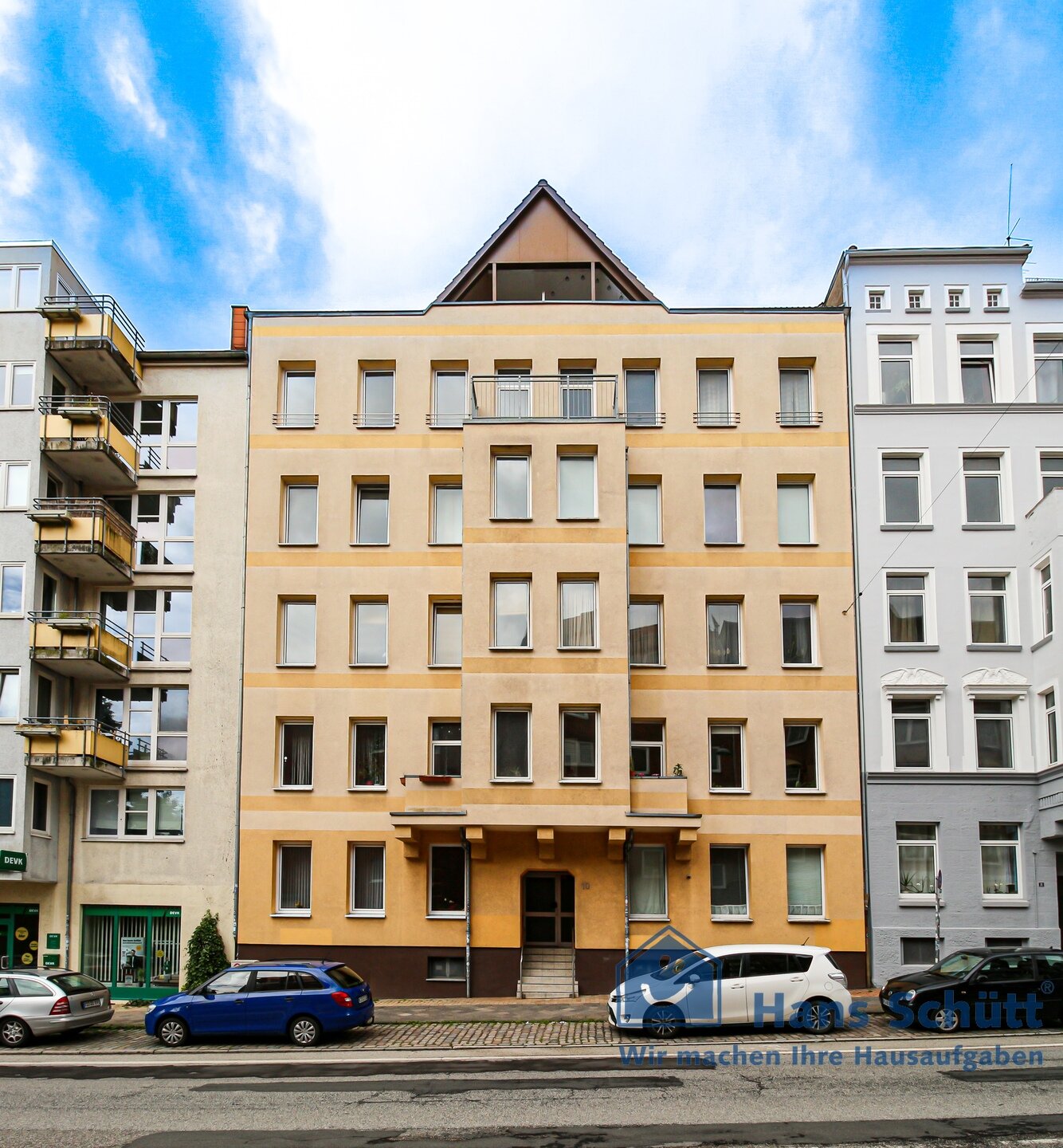 Wohnung zum Kauf 179.000 € 3 Zimmer 68 m²<br/>Wohnfläche 3. Stock<br/>Geschoss Südfriedhof Bezirk 5 Kiel 24114