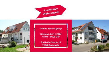 Wohnung zum Kauf provisionsfrei 592.000 € 4,5 Zimmer 106 m² EG Trailhöfer Straße 23 Oberbrüden Auenwald 71549