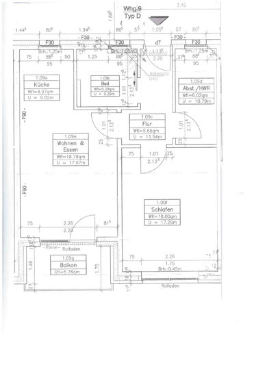 Wohnung zur Miete 600 € 2 Zimmer 68 m² Geschoss 1/1 Eschendorf/Gellendorf Rheine 48429