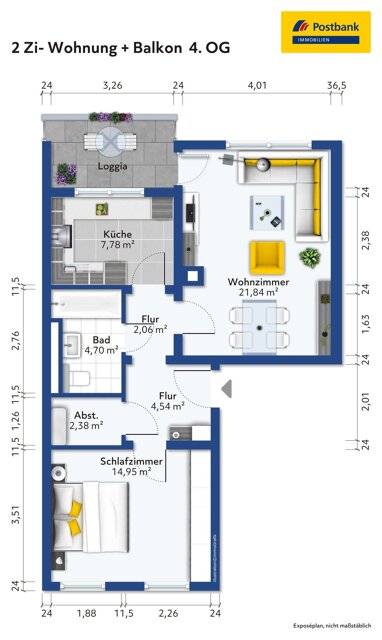 Wohnung zum Kauf 183.000 € 2 Zimmer 58 m² Ostpreußenstraße 27 Neckartenzlingen 72654