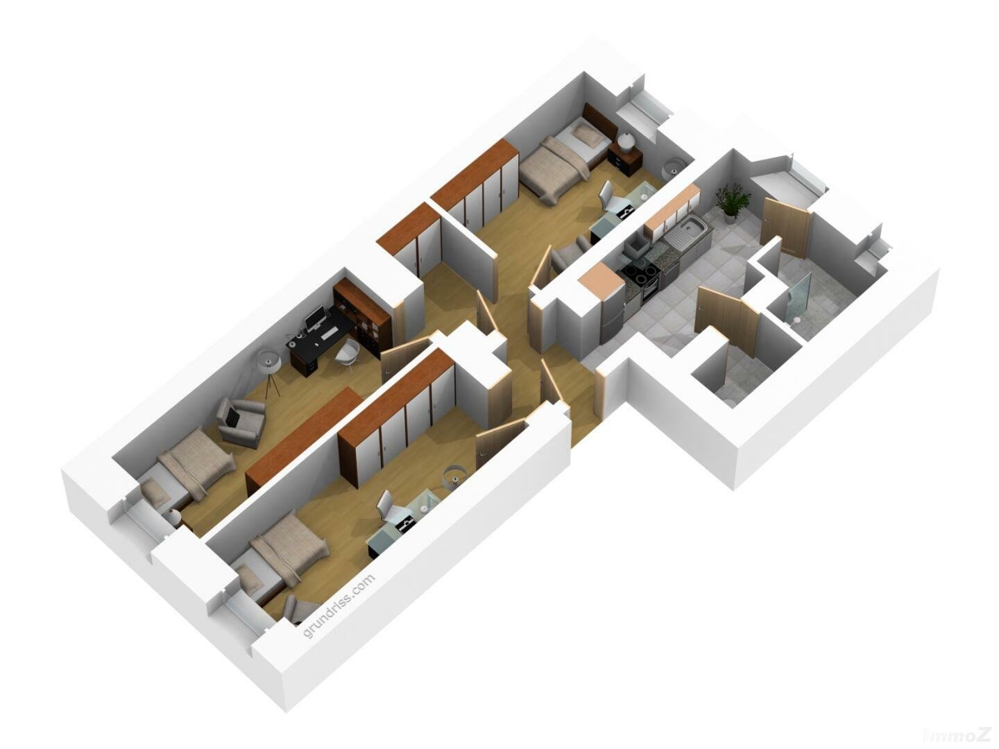 Wohnung zum Kauf 159.900 € 3 Zimmer 55,2 m²<br/>Wohnfläche ab sofort<br/>Verfügbarkeit Sankt Leonhard Graz 8010