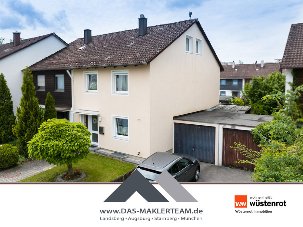 Doppelhaushälfte zum Kauf 599.000 € 5 Zimmer 117 m²<br/>Wohnfläche 335 m²<br/>Grundstück Stadtgebiet Landsberg am Lech 86899