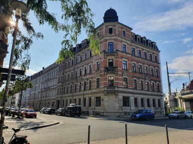 Wohnung zur Miete 810 € 4 Zimmer 90,7 m² 1. Geschoss frei ab sofort Erlenstr. 17 Leipziger Vorstadt (Unterer Hecht) Dresden 01097