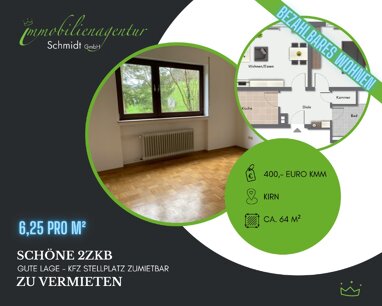 Wohnung zur Miete 400 € 2 Zimmer 64 m² 1. Geschoss Kirn 55606