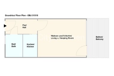 Wohnung zur Miete Wohnen auf Zeit 1.050 € 1 Zimmer 28 m² frei ab 01.07.2024 Cuxhavener Straße Neugraben - Fischbek Hamburg 21149