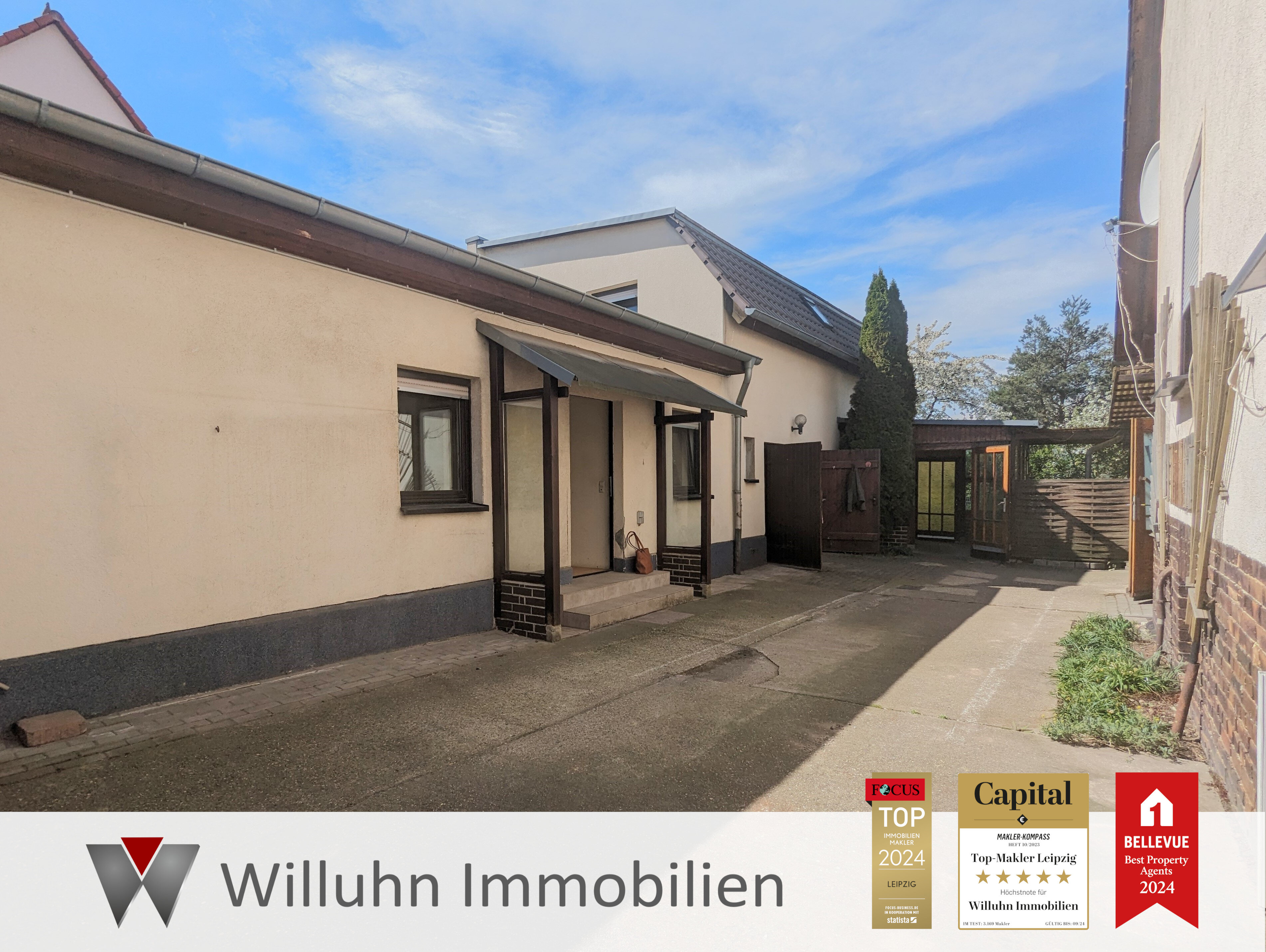 Mehrfamilienhaus zum Kauf 369.000 € 12 Zimmer 293,2 m²<br/>Wohnfläche 570 m²<br/>Grundstück Hohenossig Krostitz 04509