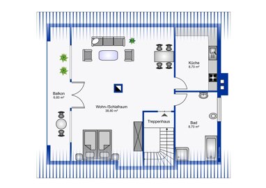 Wohnung zur Miete 365 € 1 Zimmer 62,8 m² Elsen Paderborn / Elsen 33106