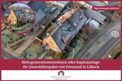 Doppelhaushälfte zum Kauf 680.000 € 7 Zimmer 208 m² 677 m² Grundstück St. Lorenz Nord Lübeck 23554