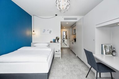 Wohnung zur Miete Wohnen auf Zeit 1.888 € 1 Zimmer 20 m² frei ab 29.09.2024 Am Oberwiesenfeld Am Riesenfeld München 80809