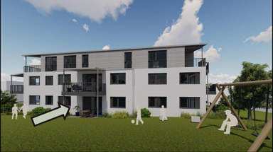 Terrassenwohnung zur Miete 840 € 2 Zimmer 60 m² 1. Geschoss frei ab 01.04.2025 Hauptstraße 29 Altshausen Altshausen 88361