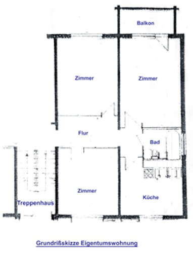Wohnung zum Kauf 40.000 € 3 Zimmer 66 m² Bad Liebenwerda Bad Liebenwerda 04924