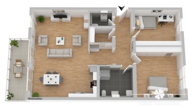 Wohnung zum Kauf 479.000 € 3 Zimmer 98 m² 3. Geschoss Langenselbold 63505