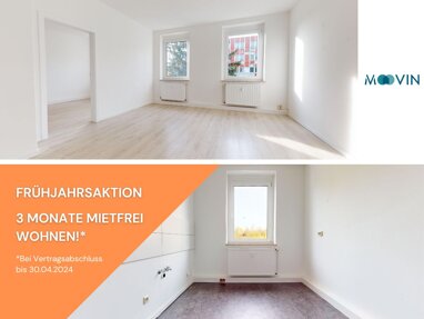 Apartment zur Miete 240,53 € 3 Zimmer 53,5 m² 1. Geschoss Schmidtstraße 9 Aschersleben Aschersleben 06449