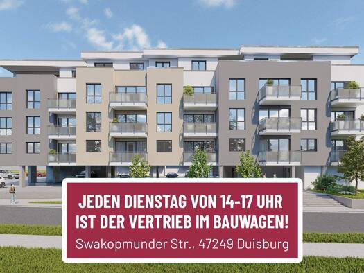 Neubauprojekt zum Kauf Swakopmunder Str 50 Buchholz Duisburg 47249