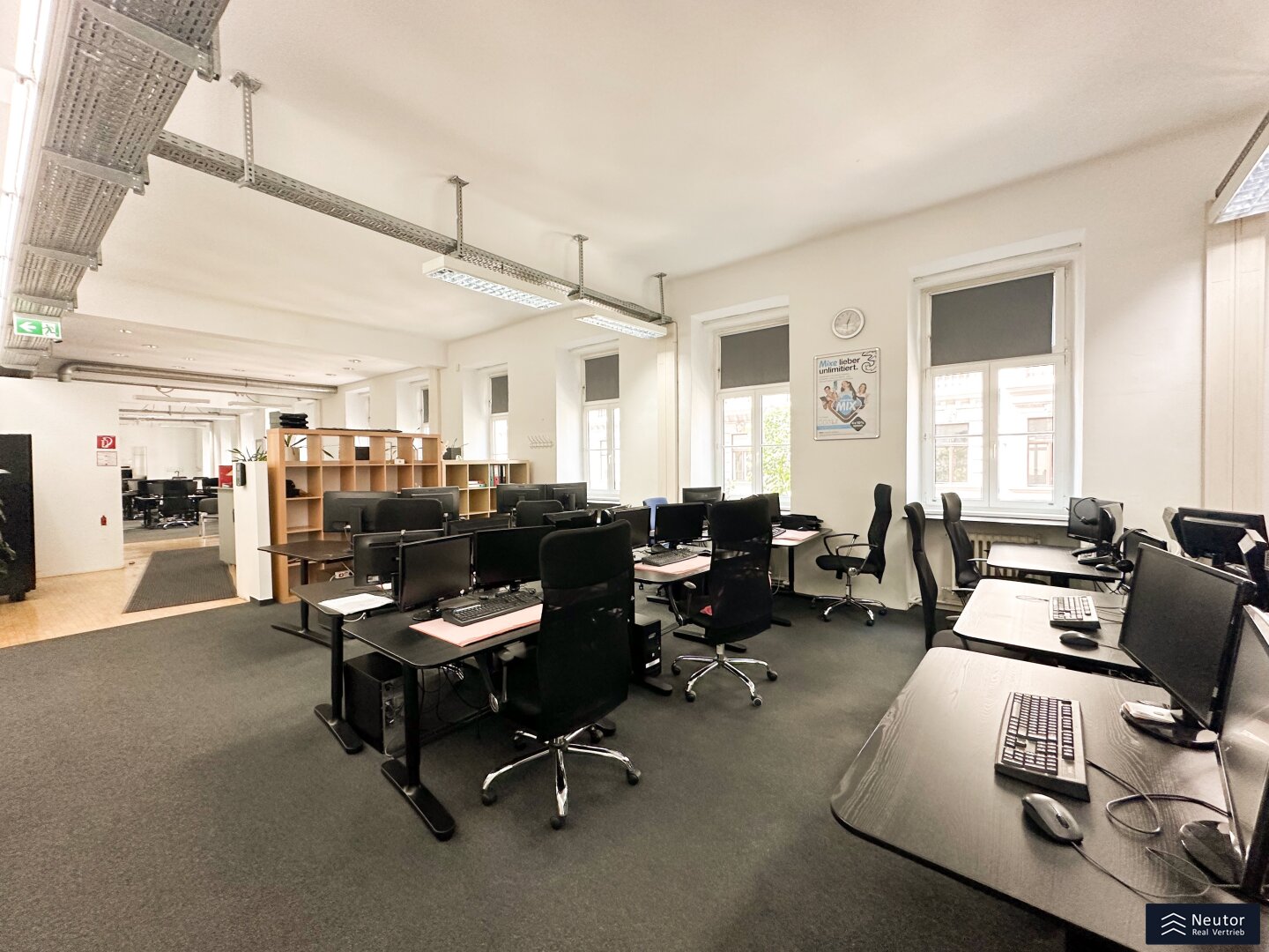 Büro-/Praxisfläche zur Miete 13.637,70 € 10 Zimmer 657 m² Bürofläche Zieglergasse Wien 1070