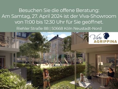 Wohnung zum Kauf Provisionsfrei 754.900 € 3 Zimmer 104,4 m² Erdgeschoss Neustadt - Nord Köln 50668