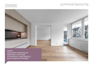 Wohnung zum Kauf Provisionsfrei 1.149.000 € 2,5 Zimmer 96,1 m² 2. Geschoss Eppendorfer Landstraße 32 Eppendorf Hamburg 20249