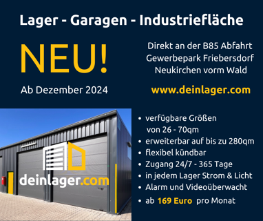 Garage zur Miete provisionsfrei 169 € Friebersdorf Friebersdorf Neukirchen vorm Wald 94154