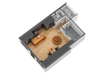 Büro-/Praxisfläche zur Miete provisionsfrei 331,84 € 1 Zimmer 41,5 m² Bürofläche Mainstraße 11 Gemünden Gemünden am Main 97737