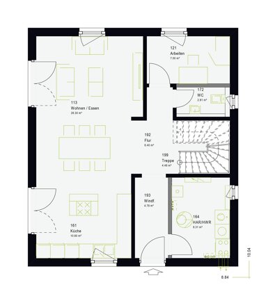 Einfamilienhaus zum Kauf 399.999 € 5 Zimmer 145 m² 630 m² Grundstück Gebesee 99189