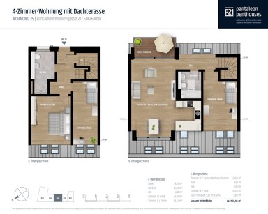 Penthouse zum Kauf 780.000 € 4 Zimmer 103,5 m² 4. Geschoss frei ab sofort Pantaleonsmühlengasse 21 Altstadt - Süd Köln 50676