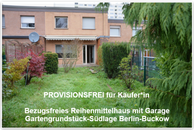 Reihenmittelhaus zum Kauf provisionsfrei 389.000 € 4 Zimmer 107,7 m² 230 m² Grundstück frei ab sofort Buckow Berlin 12353