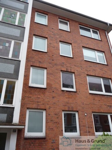 Wohnung zur Miete 560 € 2 Zimmer 49,1 m² 1. Geschoss frei ab 01.04.2025 Lornsenstraße 27 Brunswik Kiel 24105