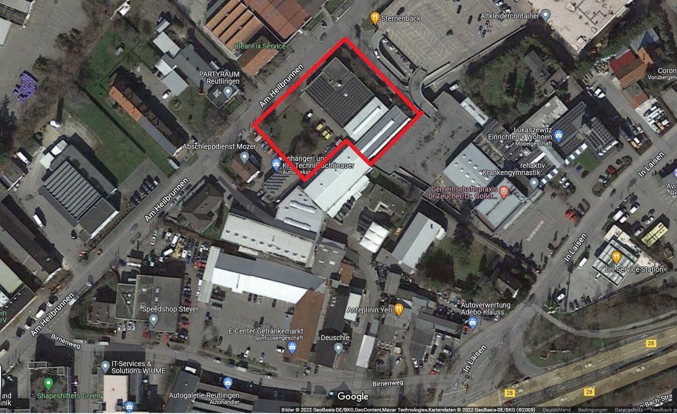 Lagerhalle zur Miete 10.000 € 300 m²<br/>Lagerfläche Laisen Reutlingen 72766