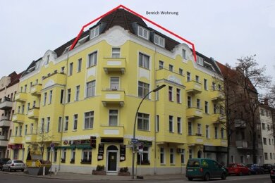 Wohnung zur Miete 1.125 € 3 Zimmer 120,6 m² 5. Geschoss frei ab sofort Eichborndamm 19 Reinickendorf Berlin 13403