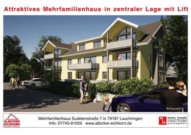 Wohnung zum Kauf provisionsfrei 385.000 € 3 Zimmer 87 m² 3. Geschoss Sudetenstraße 7 Unterlauchringen Unterlauchringen 79787