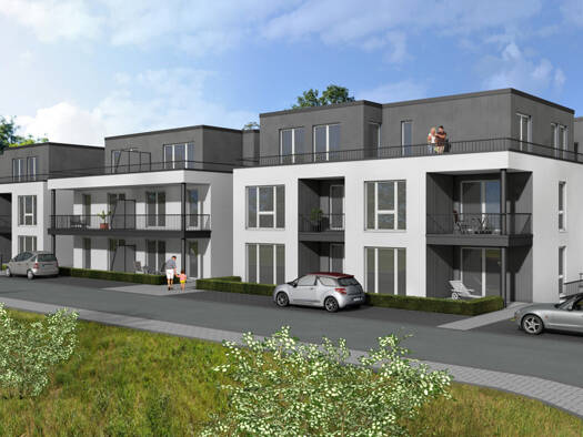 Wohnung zum Kauf - Erstbezug 244.200 € 2 Zimmer 62,6 m² 1. Geschoss Werl 59457