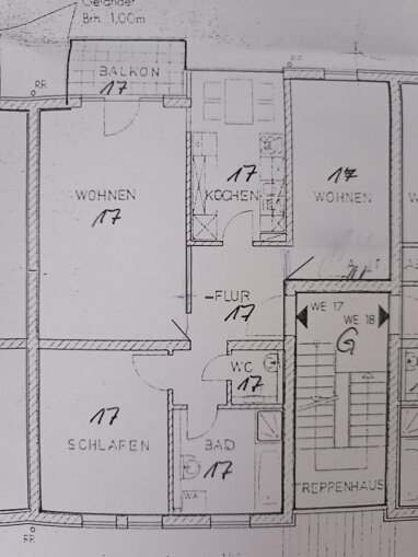 Wohnung zum Kauf 277.200 € 3 Zimmer 77 m² Hansaviertel Rostock 18059
