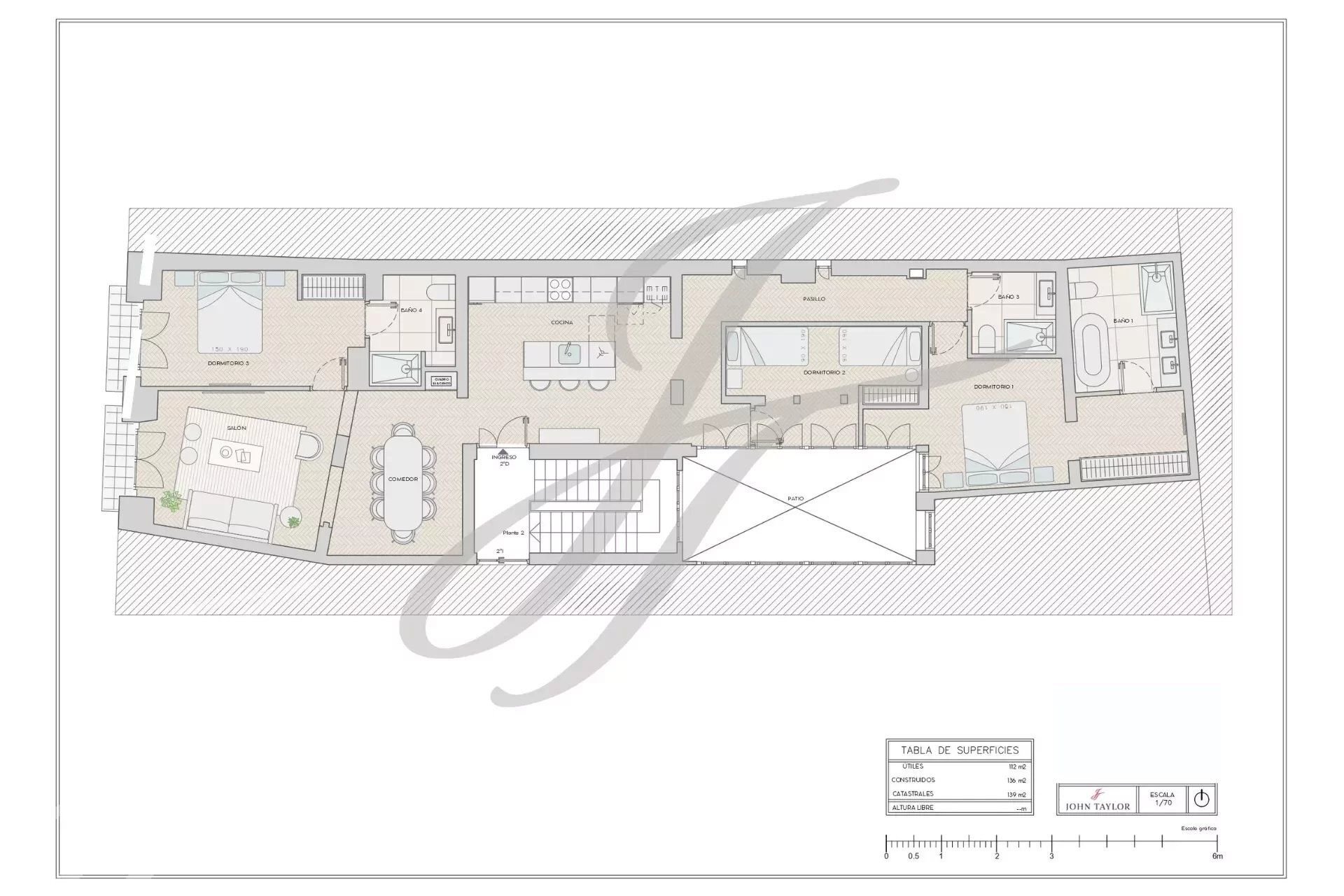 Studio zum Kauf provisionsfrei 1.119.000 € 139 m²<br/>Wohnfläche 2.<br/>Geschoss Madrid 28013