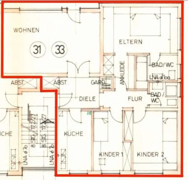 Wohnung zur Miete 700 € 4 Zimmer 110 m² Herzbergstraße Wahlbezirk 20 Bad Homburg vor der Höhe 61350