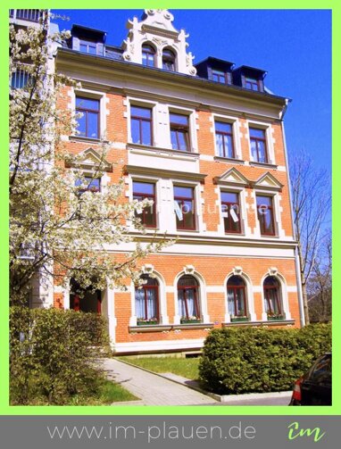 Wohnung zur Miete 453 € 3 Zimmer 79,5 m² 2. Geschoss Kantstraße 10 Südvorstadt Plauen 08527