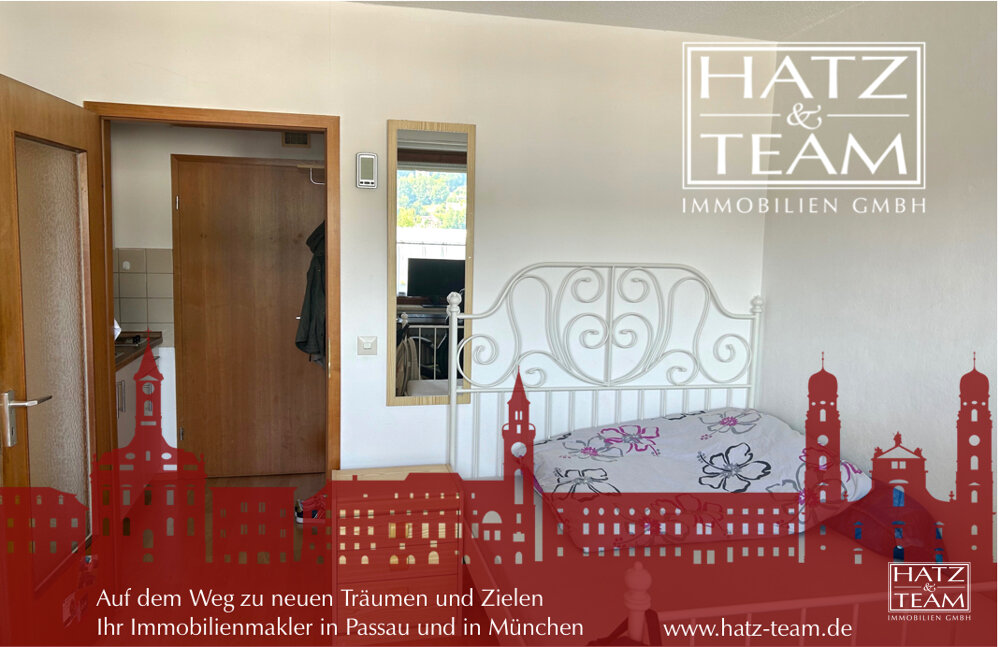 Wohnung zur Miete 275 € 1 Zimmer 20,5 m²<br/>Wohnfläche 4. Stock<br/>Geschoss 01.09.2024<br/>Verfügbarkeit Haidenhof Nord Passau 94032